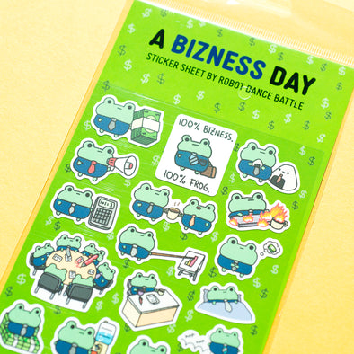 A Bizness Day Planner Sticker Sheet