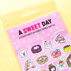 A Sweet Day Glitter Planner Sticker Sheet