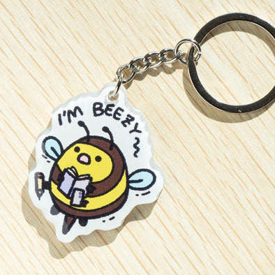 Beezy Bee Acrylic Keychain