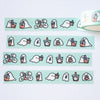 Boba Ghosts Washi Tape