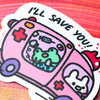 Bunny and Froggy Ambulance Sticker