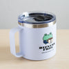 Bizness Frog "Double The Coffee" 14oz Coffee Mug