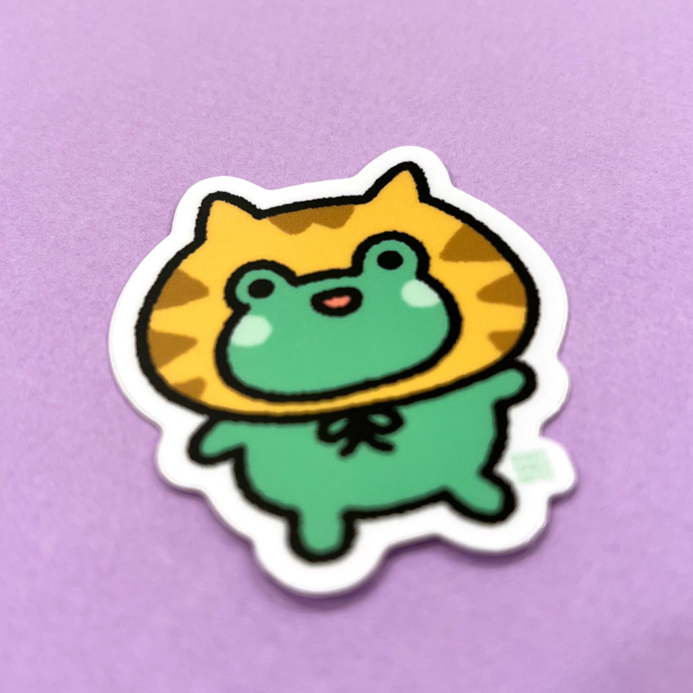 Cute Frog Cat PFP's Code & Price - RblxTrade
